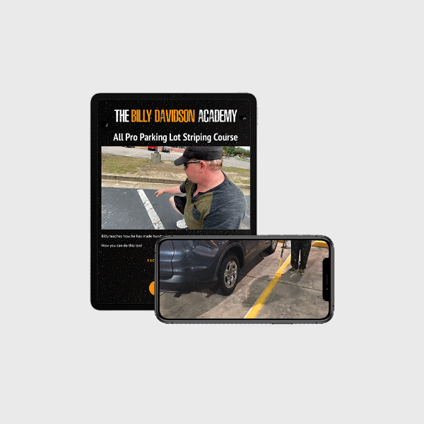 All Pro Parking Lot Striping Course